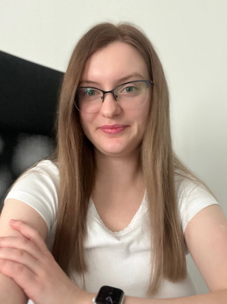 Світлина-селфі в очікуванні іспиту CAEL